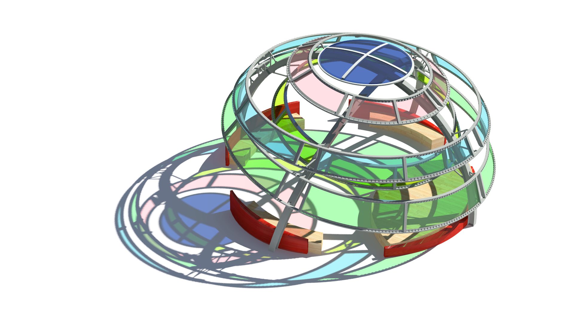 Modélisation 3D de la coupole