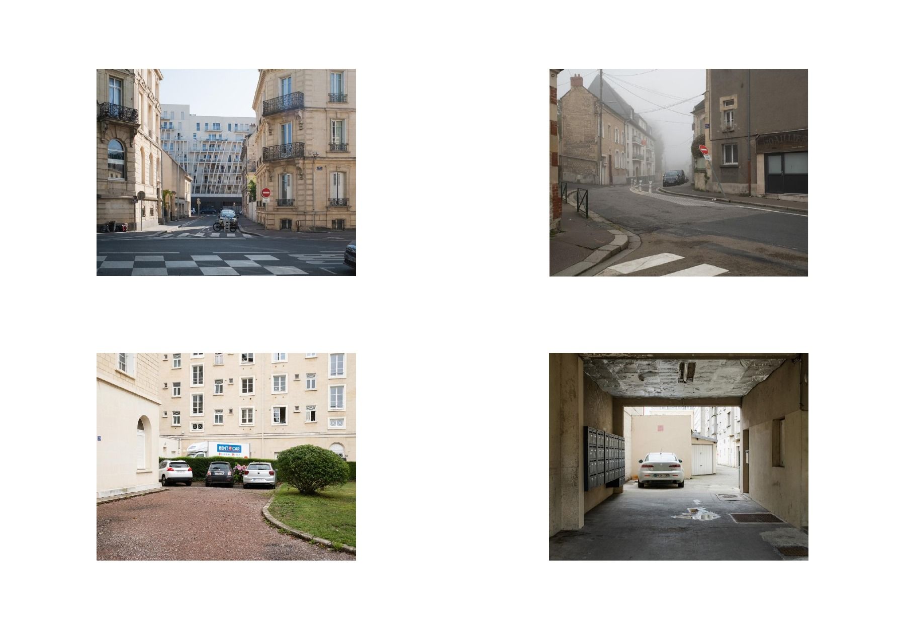 Page 5 du portfolio : Recherches photographiques