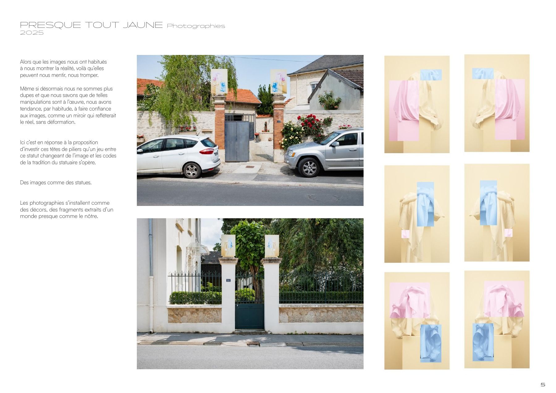 Page 11 du portfolio : Presque tout jaune